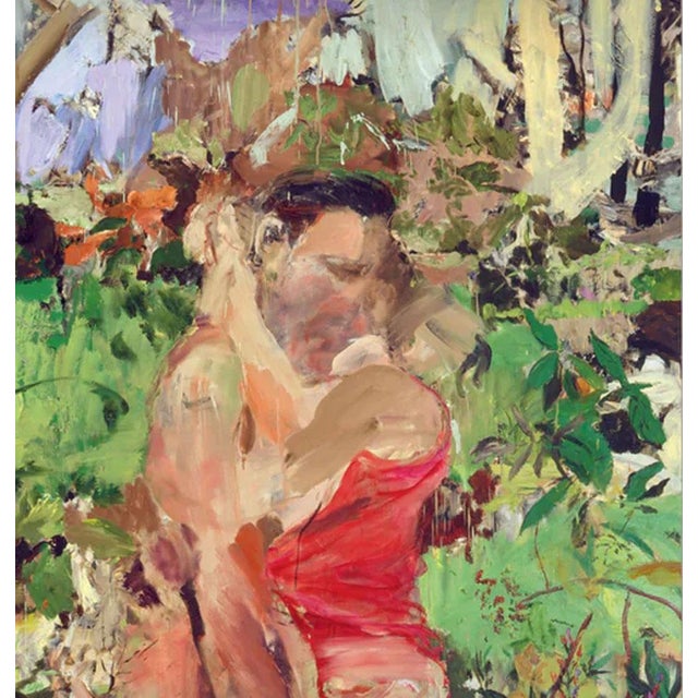 Contemporary Cecily Brown Couple Official Exibition Poster For Sale - Image 3 of 3