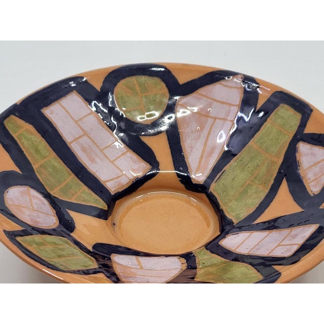 Ceramic Candlestick by Gabrielle Mackiewicz, France, 1950 For Sale - Image 4 of 13
