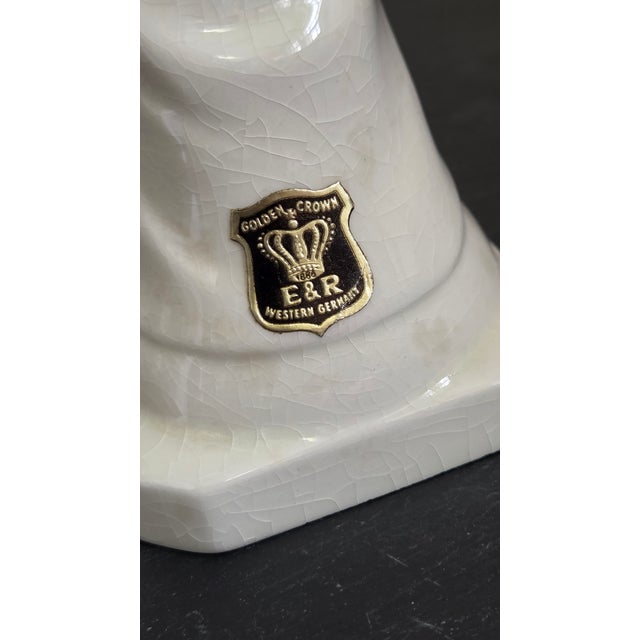 1950s Goebel Sacrart West German Porcelain Praying Madonna Figurine For Sale - Image 16 of 17