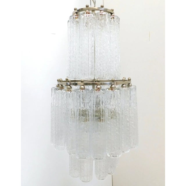 Venini Mid 20th Century Corteccia Chandelier For Sale - Image 4 of 6