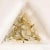 Gold-Plated Pyramid Murano Flush Mount or Wall Light from La Murrina, Italy, 1970s For Sale - Image 3 of 13