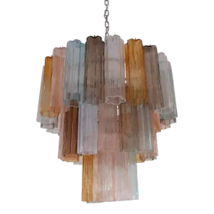 Multicolors Murano Glass Sputnik Chandelier