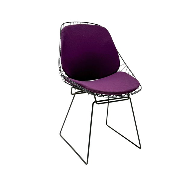 1950s Mid-Century Modern Fm05 Wire Chair by Cees Braakman, 1950s from Pastoe For Sale - Image 5 of 7