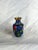 Mid-Century Chinese Blue Floral Bird Cloisonne Vase For Sale - Image 11 of 12