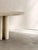 Roman Dining Table II in Bianco Alabastrino Travertine by Paloma Editions For Sale - Image 4 of 7