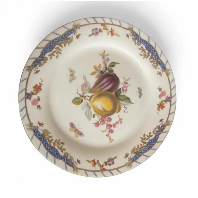 1980s Elegant Vintage Chelsea House Fruit Plates (Set of 3) For Sale - Image 5 of 8