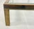 Vintage American Brass & Glass Coffee Table Attributed to Mastercraft For Sale - Image 9 of 18