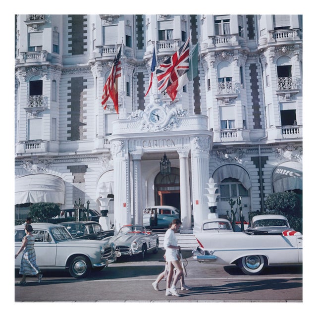 Slim Aarons, Carlton Hotel, Limited Edition Estate Stamped Digital Print For Sale