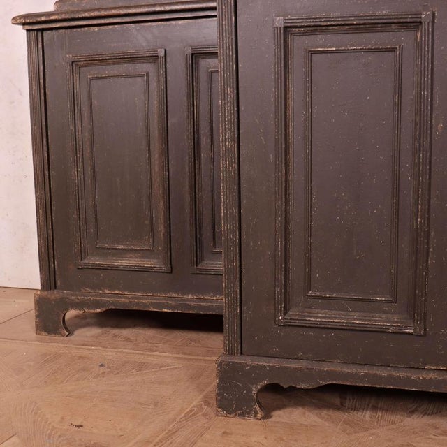English Glazed Dressers, Set of 2 For Sale - Image 4 of 11