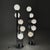 Vintage Chrome Floor Lamp with Glass Globes, 1970s For Sale - Image 5 of 18