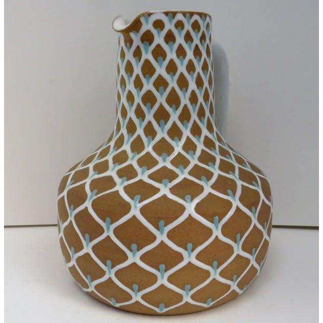 Mid-Century Modern Danish Pottery Jug For Sale - Image 3 of 8