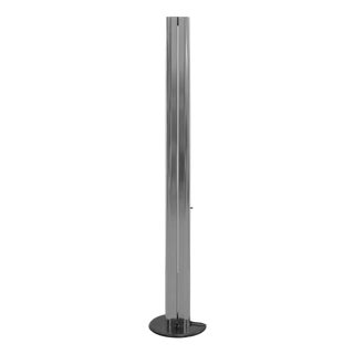 Megaron Terra Floor Lamp in Chrome by Gianfranco Frattini for Artemide, 1990s For Sale