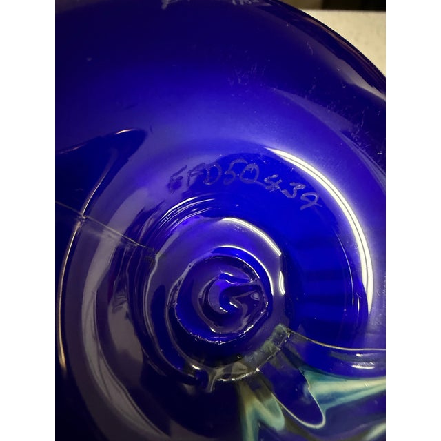 Vintage Mount St Helens Ash Glass Oil Burner, Signed, LTD Edition, 1985. Ffd50 For Sale - Image 4 of 8