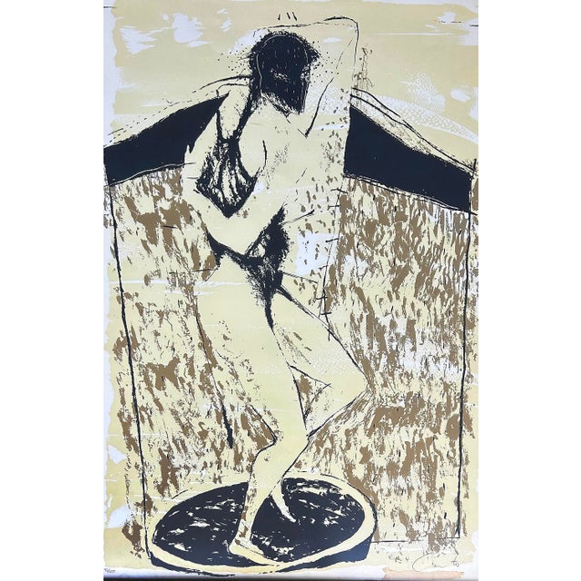 Humberto Castro Lithograph #92 From an Edition of 100, Framed and Signed, 2 of 5 Offered for sale is a lithograph by...