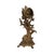 Art Nouveau Figural Mantel Clock With Girl and Ducks Tree Form 15" For Sale - Image 4 of 9