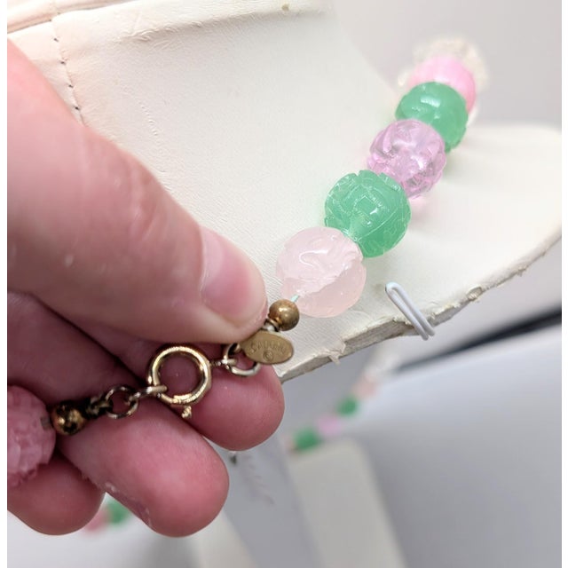 Vintage 1960s Signed Cadoro Beaded Sautoir Necklace For Sale In Philadelphia - Image 6 of 10