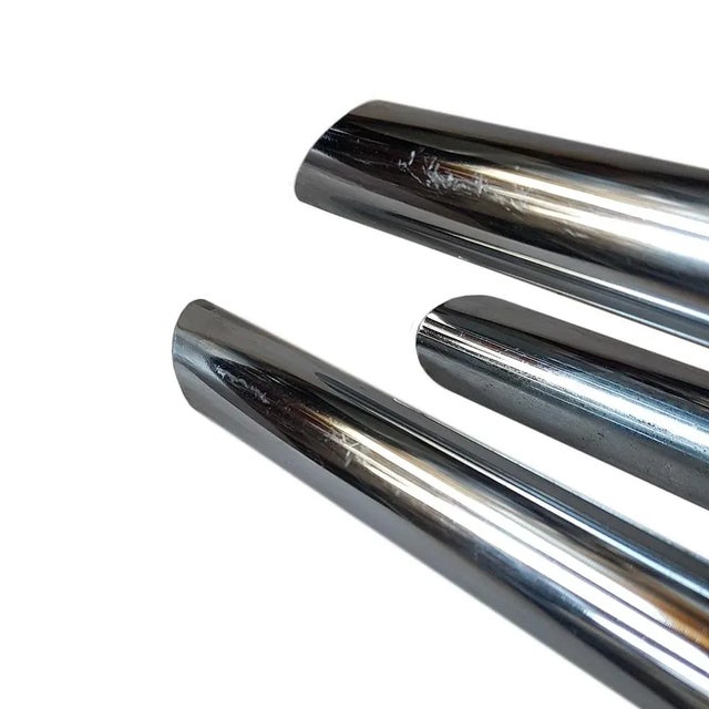 Italian Space Age Metal Vase, 1960s For Sale - Image 4 of 9