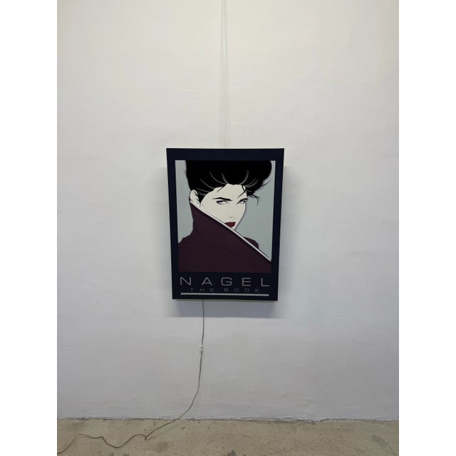 【専用】80s Patrick Nagel アートワーク フレーム付き Patrick Nagel version of Art Expo NY 1980 Original Frame and