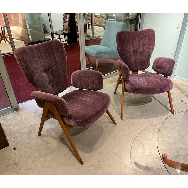 Vintage Lounge Chairs by Roger Landault, 1950, Set of 2 For Sale - Image 14 of 14