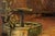 Courtyard With Fountain - Interior Landscape in Oil on Canvas by Muriel Kittock For Sale - Image 4 of 8