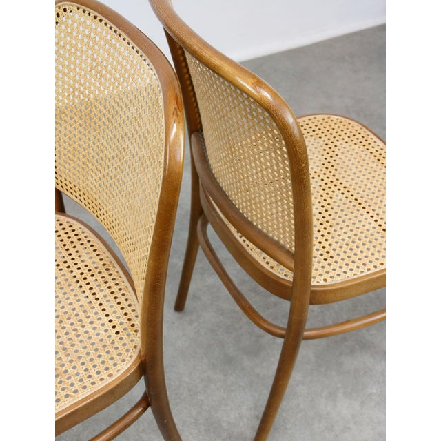 No. 811 Bentwood Chairs attributed to Michael Thonet, Set of 2 For Sale - Image 16 of 18