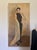 Glamorous Portrait of Elegant Woman - Original Painting on Canvas For Sale - Image 4 of 16