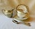 English 1950s Wedgwood Whitehall Gold Ivy Bone China Tea Set, 10-Piece For Sale - Image 3 of 18