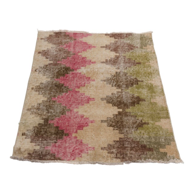 1960s Anatolian Kurdish Wool Carpet For Sale