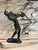 1930s Bronze Abstract Cubist Golfer Sculpture For Sale - Image 5 of 9