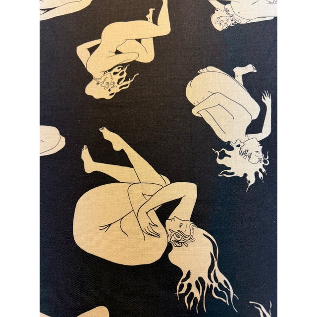 Pierre Frey Pierre Frey "La Danse" Fabric - 3.3 Yards For Sale - Image 4 of 5