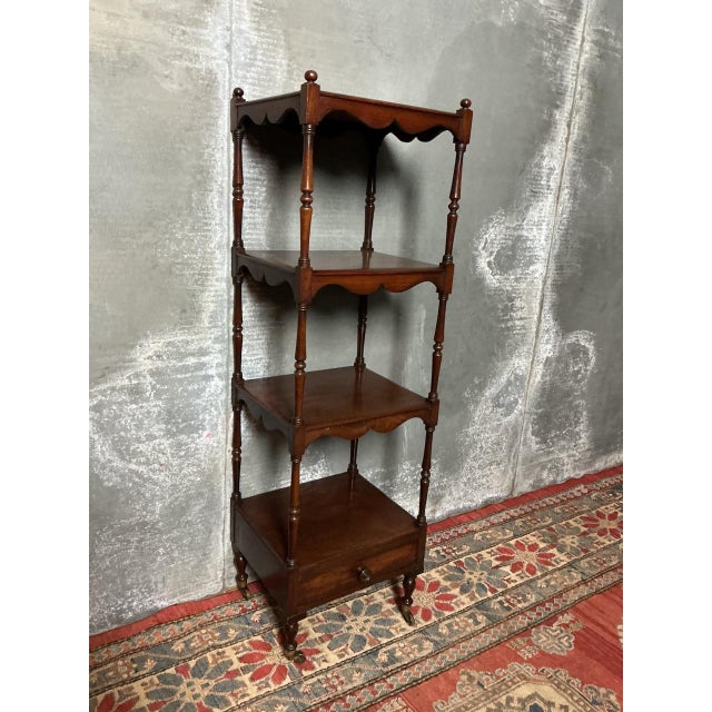Georgian Mahogany Whatnot, 1820s For Sale - Image 6 of 7