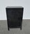 Vintage Chinese Asian Black Lacquer Chinoiserie Cabinet Storage Side Table #2of2 For Sale - Image 14 of 15