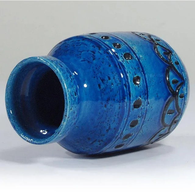 Mid-Century Modern Italian Ceramic Vase from Studio 4, 1960s For Sale - Image 3 of 8