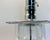 Transparent 1950’s Chrome & Glass Drinks Dispenser Pump With Four Clear Glasses For Sale - Image 8 of 12