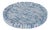 Regina Andrew Bone and Indigo Tray Round For Sale