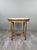 An elegant oval pedestal table in carved wood, dating from the late 19th century and crafted in the Louis XVI style. The...
