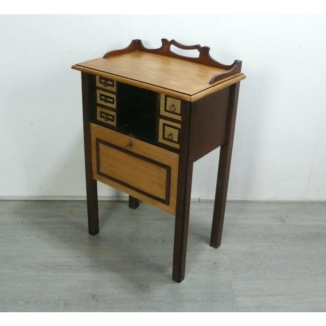 Antique Art Noveau Console Table, 1890s For Sale - Image 10 of 10