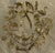 Vintage Petite Choses Brass Holiday Wreath For Sale - Image 4 of 13