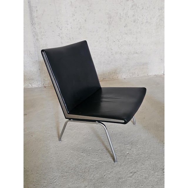 Carl Hansen & Søn Danish Airport Lounge Chairs from Hans Wegner, 1958, Set of 2 For Sale - Image 4 of 15