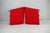 Arflex Set of Red Armchairs from Arflex, Italy, 1980 For Sale - Image 4 of 16