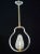Lovely Transparent Art Decò Barovier E Toso Pendant Light Murano Glass, 1940s For Sale - Image 4 of 14