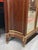 1910s Directoire Louis XVI Style Bronze and Brass Trimmed Beveled Mirror Armoire For Sale - Image 5 of 13