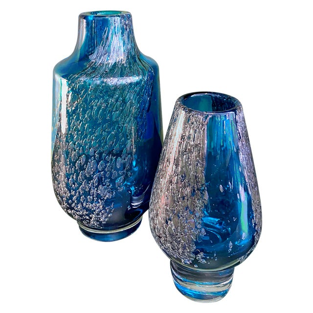 1960s Heinrich Löffelhardt Mid Century German Crystal Vase Chairish