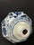 Chinese Late 20th Century Chinese Art Porcelain Blue and White Mei Ping Shape Vase With Floral Design For Sale - Image 3 of 10