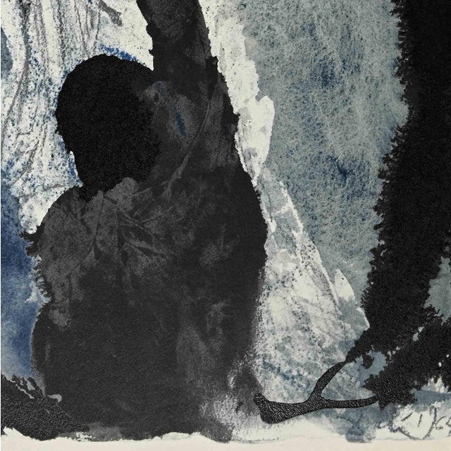 Ieremiæ Prophetia Contra Regem Ioachin is a Color lithograph on heavy rag paper realized in 1964. It is part of Biblia...