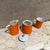 1960s Modernist Orange Sugar Creamer Set & Coffee Mug For Sale - Image 4 of 8