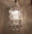 1970s 1970s Murano Glass and Chrome Chandelier, Mid Century Modern For Sale - Image 5 of 15