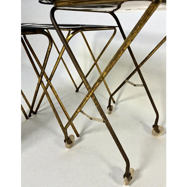 1960s Rare Ford 300-500 Club Sales Award Tv Trays, Vintage Ford Dealership Memorabilia, 1960s Automotive Collectible, Vintage Home Decor For Sale - Image 5 of 12