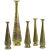 Five Engraved Brass Flower Vases, Probably Damascus, Circa 1900 For Sale - Image 13 of 13