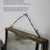 Mid-Century Modern Vintage Italian Patinated Brass Shield Mirror, 1950s For Sale - Image 3 of 14